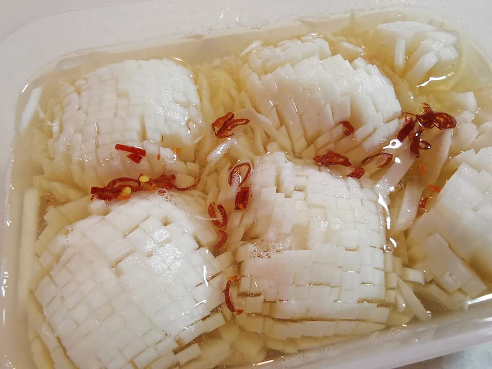 菊蕪の酢の物 – おせち作るんだもの