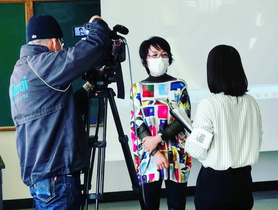ケーブルテレビワイワイの取材