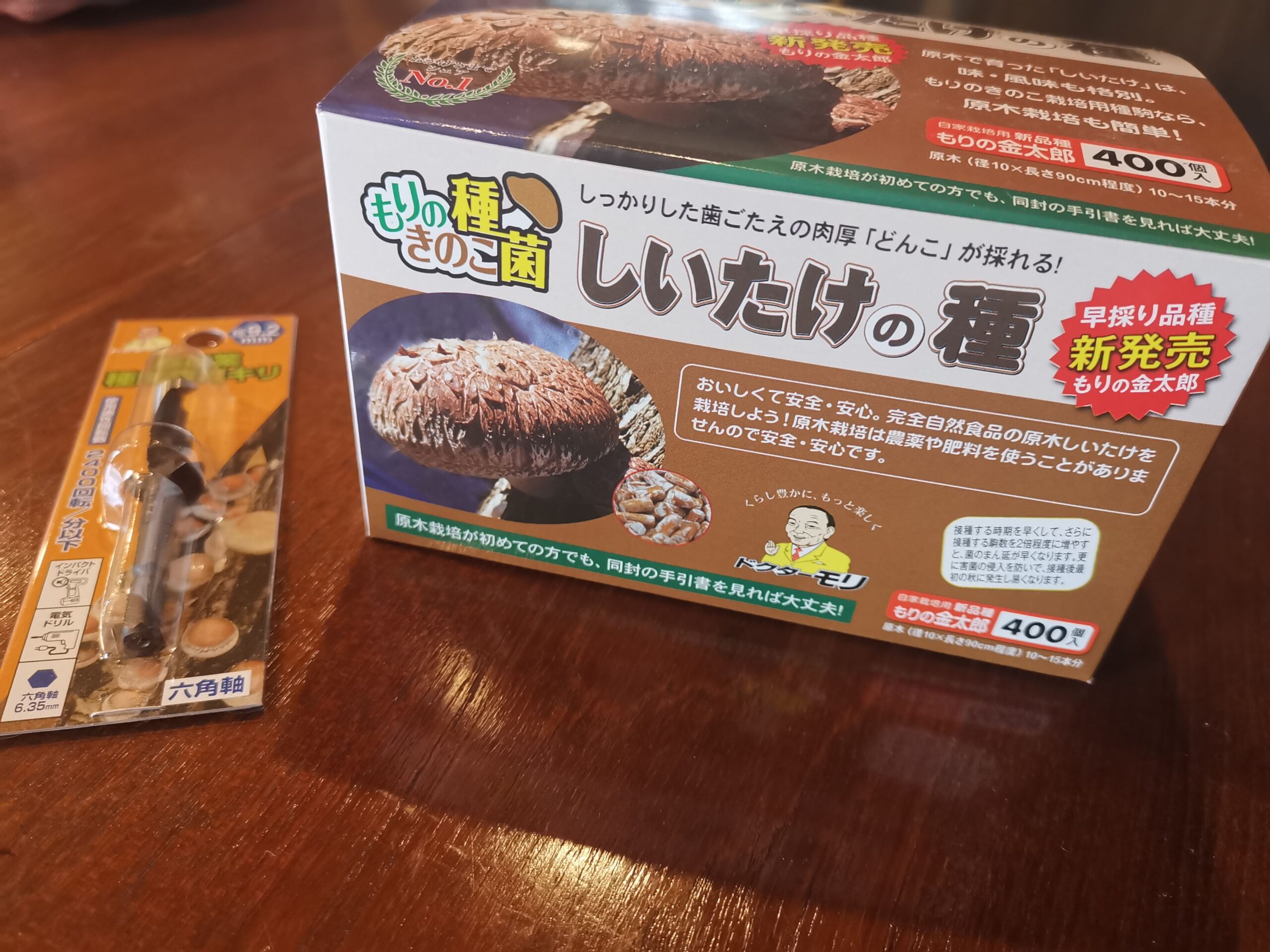森の暮らし・椎茸の菌をゲットしました！