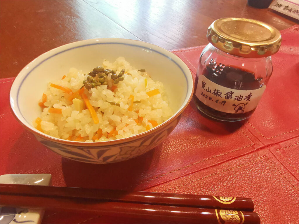 森の暮らし・山椒の実の醤油漬け作りました💛