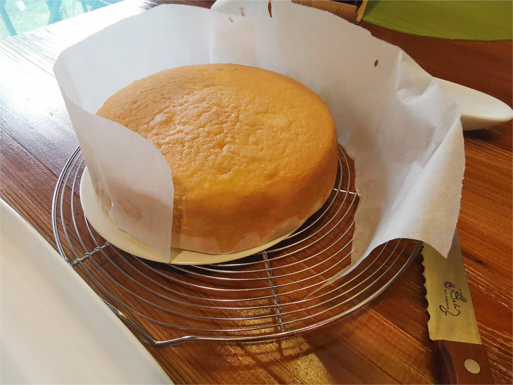 森のお菓子作り・段々畑ケーキ作りました!