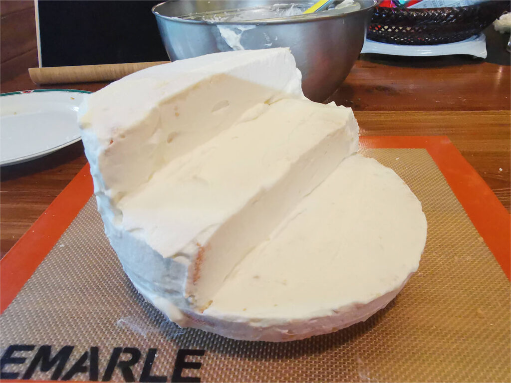 森のお菓子作り・段々畑ケーキ作りました!