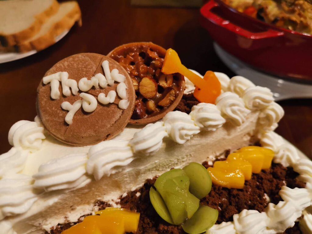 森のお菓子作り・段々畑ケーキ作りました!